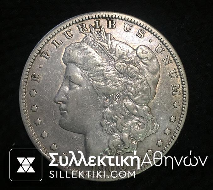USA Dollar 1900 0 XF